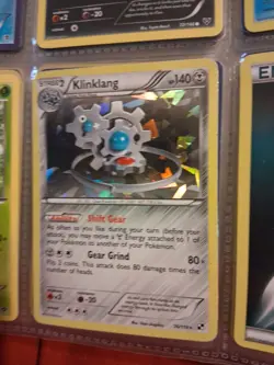 Pokemon TCG Mixed Card Lot Of 9, Klinklang Holo, Weedle,Zorua Diglett, Octillery - Image 2