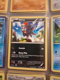 Pokemon TCG Mixed Card Lot Of 9, Klinklang Holo, Weedle,Zorua Diglett, Octillery - Image 5