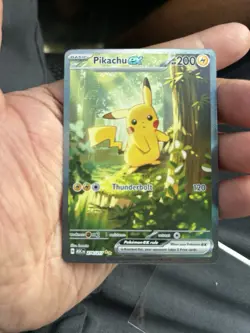 Pikachu ex 276/217 Ascended Heroes SIR Special Illustration Rare Pokemon Card - Image 1