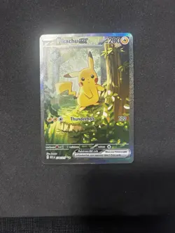 Pikachu ex 276/217 Ascended Heroes SIR Special Illustration Rare Pokemon Card - Image 3