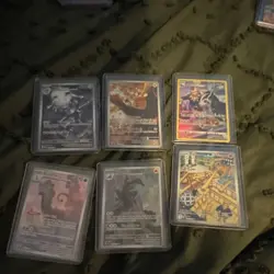 Pokemon TCG 6-Card Lot Full Art Holo EN 2022 Steelix Dedenne Salazzle - Image 1