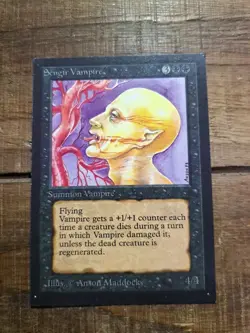 Sengir Vampire NM Collector's Edition MTG Magic the Gathering Black Card NM - Image 1