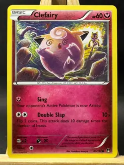 Clefairy Tomokazu Komiya Pokemon Trading Card Game - XY - BREAKpoint 81/122 NM - Image 1