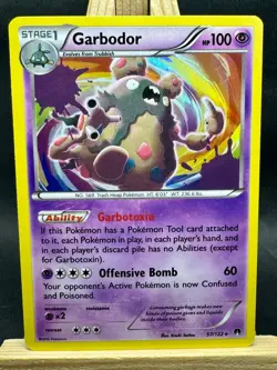 Garbodor Holo Rare Pokemon Trading Card Game XY - BREAKpoint 57/122 LP - Image 1