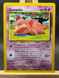 Slowpoke Tomokazu Komiya Pokemon Trading Card Game Neo Genesis 073/111 NM/LP - Image 1