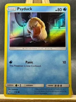 Psyduck Holo - Pokemon Trading Card Game: Detective Pikachu 7/18 NM - Image 1