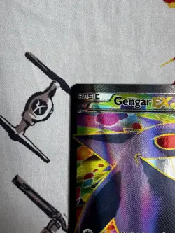 Gengar EX 114/119 Ultra Rare Holo Full Art XY Phantom Forces LP/NM Pokemon Card - Image 4