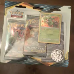 Pokemon TCG Sun & Moon Unbroken Bonds Blister Pack Sceptile Promo Card - Image 1