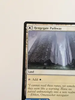 MTG - 1x Hengegate Pathway - Kaldheim - NM - Rare Land - Magic The Gathering - Image 3
