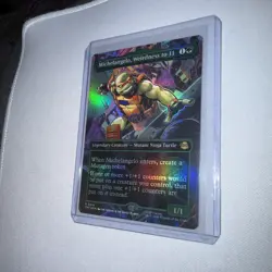 Michelangelo, Weirdness to 11 (Borderless) Teenage Mutant Ninja Turtles Foil - Image 4