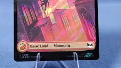 Mountain #308 Surge Foil - Teenage Mutant Ninja Turtles - TMNT MTG Mint - Image 4