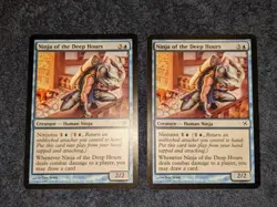 2X Ninja of the Deep Hours - Betrayers of Kamigawa MTG - NM, Unplayed Pack Fresh - Image 1
