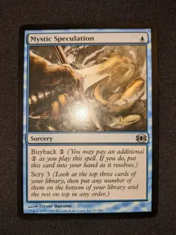 Mystic Speculation - Future Sight MTG - NM, Unplayed, Pack Fresh - Image 1