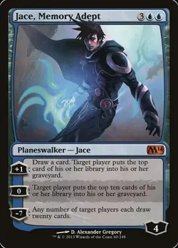 Jace, Memory Adept - 2014 Core Set (M14) - NM, Unplayed, Pack Fresh - Image 1