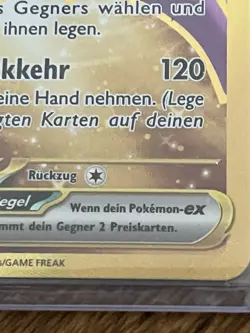 Team Rockets Iksbat EX 242/182 - Ewige Rivalen Gold Rare Deutsch NM Pokemon - Image 3