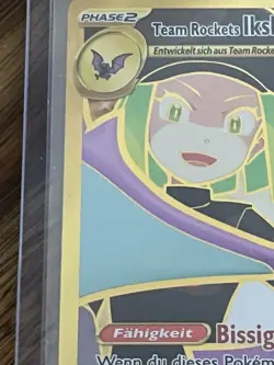 Team Rockets Iksbat EX 242/182 - Ewige Rivalen Gold Rare Deutsch NM Pokemon - Image 5