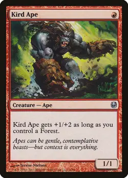 MTG Kird Ape ** Duel Decks: Ajani vs. Nicol Bolas ** English - Image 1