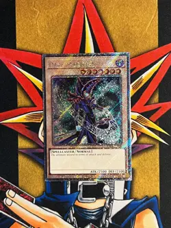 RA04-EN106 Dark Magician Platinum Secret Rare 1st Edition NM Yugioh - Image 1