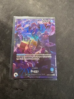 One Piece TCG Buggy OP09-042 Leader English Version, 2nd Anniversary Set - Image 1