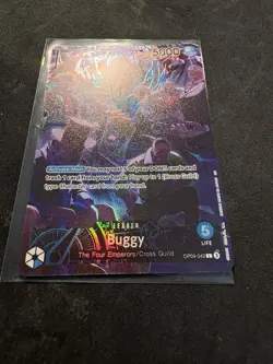 One Piece TCG Buggy OP09-042 Leader English Version, 2nd Anniversary Set - Image 2