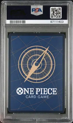 2023 One Piece OP05 Awakening Of The New Era EN Monkey D. Luffy #119 SEC PSA 10 - Image 2