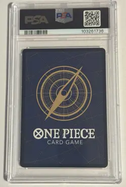 2022 One Piece Starter Deck ST01-012 Straw Hat Crew #012 Monkey D. Luffy PSA 10 - Image 2