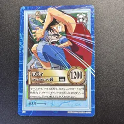 Luffy 2001 S76 One Piece Carddass Hyper Battle Holo Rare Japanese Bandai - Image 4