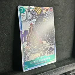 ONE PIECE CCG "misprint" card: Eustass"Captain"Kid st02-013 SR, foil, MANGA art - Image 5