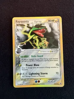 Rayquaza Holo Rare Delta Species 13/113 Card NM Condition🐲🐲✨✨ - Image 1