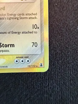 Rayquaza Holo Rare Delta Species 13/113 Card NM Condition🐲🐲✨✨ - Image 2