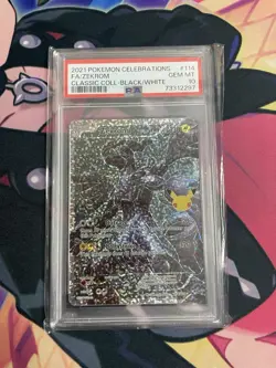 Pokemon TCG Zekrom Celebrations Holo Card Classic Collection 114/114 PSA 10 - Image 1