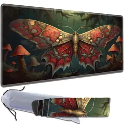 MTG Playmat, Smooth Surface Game Play Pad MTG TCG 24 x 14 inch with Storage B... - Image 1