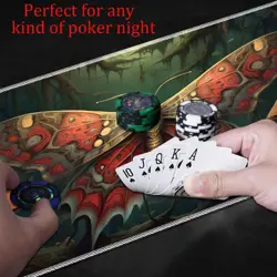 MTG Playmat, Smooth Surface Game Play Pad MTG TCG 24 x 14 inch with Storage B... - Image 3