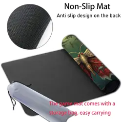 MTG Playmat, Smooth Surface Game Play Pad MTG TCG 24 x 14 inch with Storage B... - Image 5