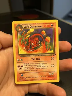 Pokemon Card - Dark Charmeleon Team Rocket 32/82 Uncommon DMG - Image 1