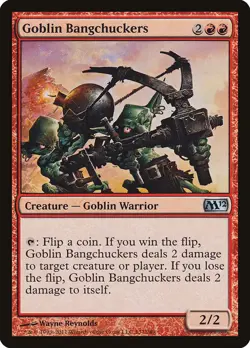 MTG Goblin Bangchuckers ** Magic 2012 ** English - Image 1