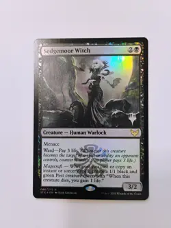Sedgemoor Witch Promo Pack Strixhaven Foil NM Authentic - Image 1