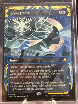 Brain Freeze 0013 Secrets of Strixhaven Magic The Gathering - Image 2