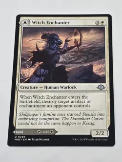 Witch Enchanter / Witch-Blessed Meadow MTG MH3 #239 Regular Magic The Gathering - Image 1