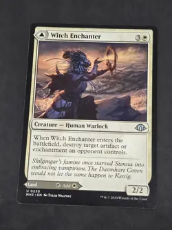 Witch Enchanter / Witch-Blessed Meadow MTG MH3 #239 Regular Magic The Gathering - Image 3