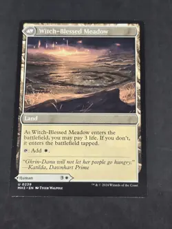 Witch Enchanter / Witch-Blessed Meadow MTG MH3 #239 Regular Magic The Gathering - Image 4