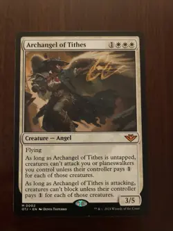 Archangel of Tithes Outlaws of Thunder Junction Regular - Image 1