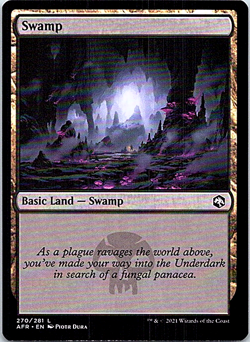 Swamp (270) Adventures In The Forgotten Realms Near Mint X1 - Image 1