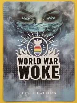 POTUS Defender of the Alliance, Donald Trump, World War Woke - Rare, Holographic - Image 2