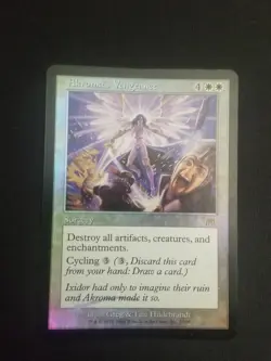 Akroma's Vengeance FOIL Onslaught Lightly Played MTG Magic Commander - Image 1