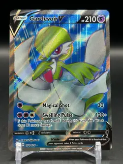 POKEMON CARD - GARDEVOIR V 070/073 CHAMPION'S PATH ULTRA RARE NEAR MINT - Image 1
