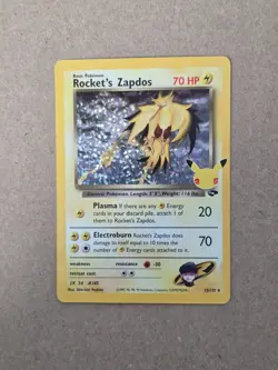 Rockets Zapdos 15/132 Celebrations Classic Collection Pokemon TCG - Image 2