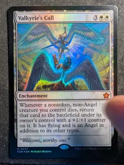 Valkyrie's Call - Foil - Magic Foundations (MTG) - Image 1