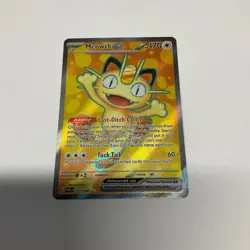 Pokemon - Meowth EX Full Art Ultra Rare: Perfect Order 107/088 - Image 1