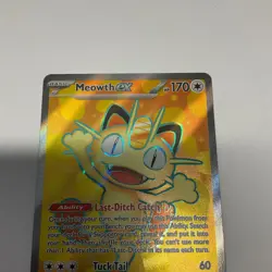 Pokemon - Meowth EX Full Art Ultra Rare: Perfect Order 107/088 - Image 2